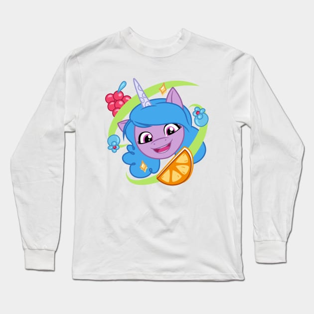 Fruity Izzy Long Sleeve T-Shirt by CloudyGlow